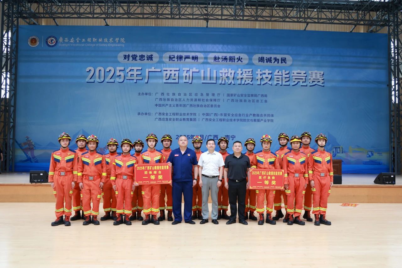 斬獲14獎(jiǎng)！ 北部灣港集團(tuán)旗下華錫隊(duì)閃耀廣西礦山救援“巔峰之戰(zhàn)”